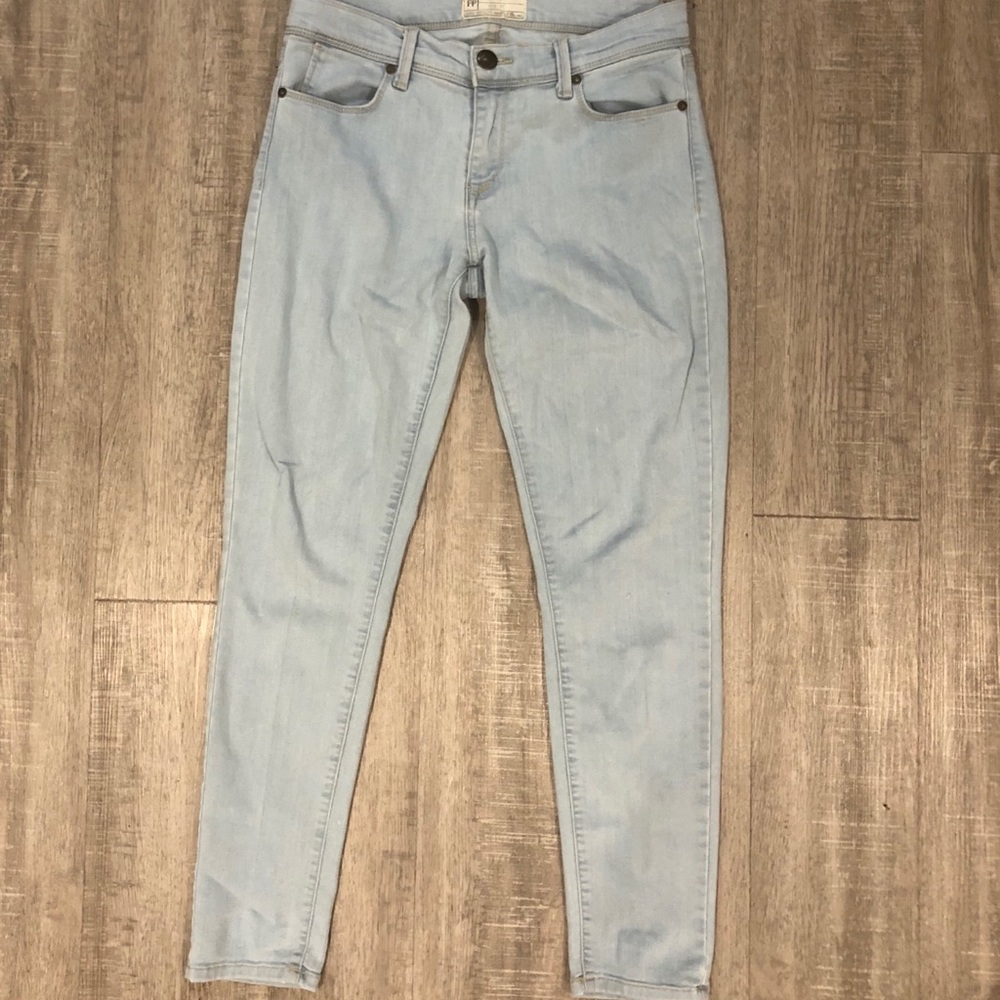 Free people stretch denim